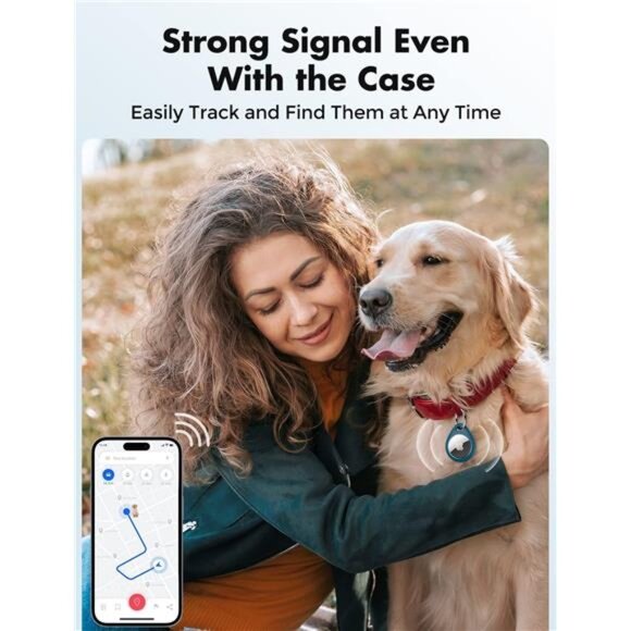 Cable Holder for Apple AirTag - 4 Pack [Fit Tightly Design] [Easy to Install] - Picture 6 of 7